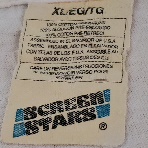 VTG 1995 Surfer Wave Daytona Beach Graphic T-shirt Screen Stars Size XL NOS - Picture 3 of 6